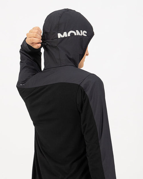 Mons Royale Womens Diversion Merino Wind Jacket - Cardrona Corner