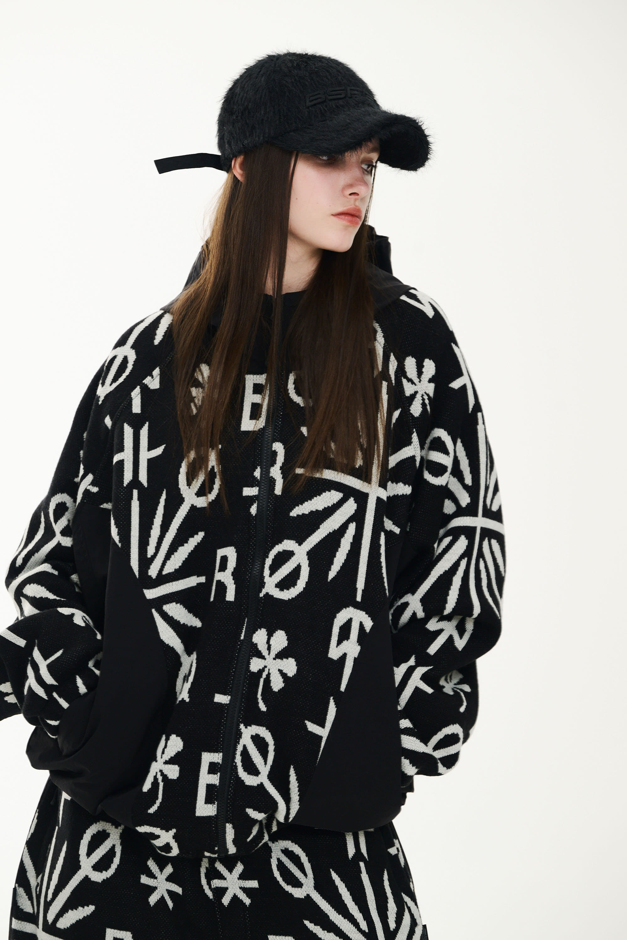 BSRABBIT BR Jacquard Hooded Jacket – Cardrona Corner