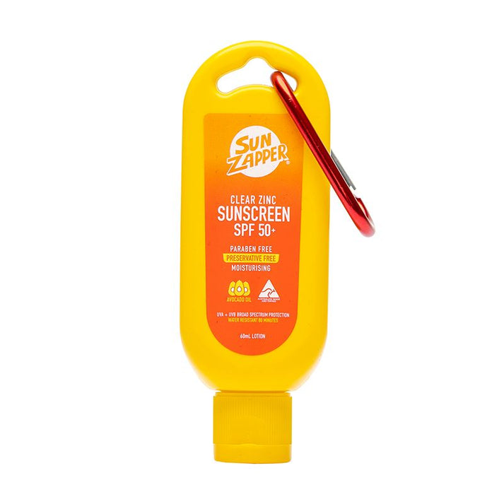 Sun Zapper Clear Zinc Sunscreen Lotion SPF 50+ – Cardrona Corner