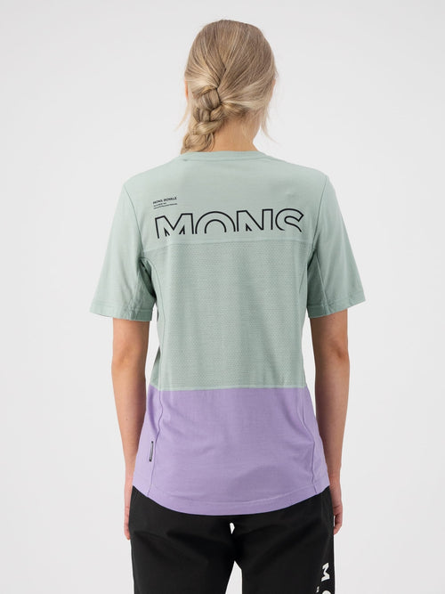 Mons Royale Tarn Merino Shift Tee Womens - Cardrona Corner