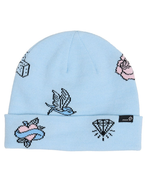 Rojo Blue Bird Dayz Beanie - Cardrona Corner