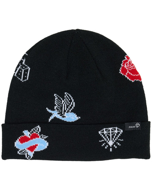 Rojo Blue Bird Dayz Beanie - Cardrona Corner