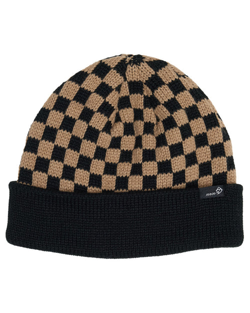 Rojo Cosy Check Beanie - Cardrona Corner
