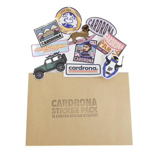 Cardrona Silver Sticker Pack