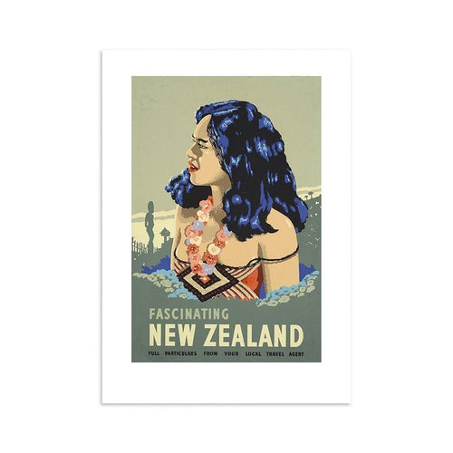 Fascinating NZ Tourist Print